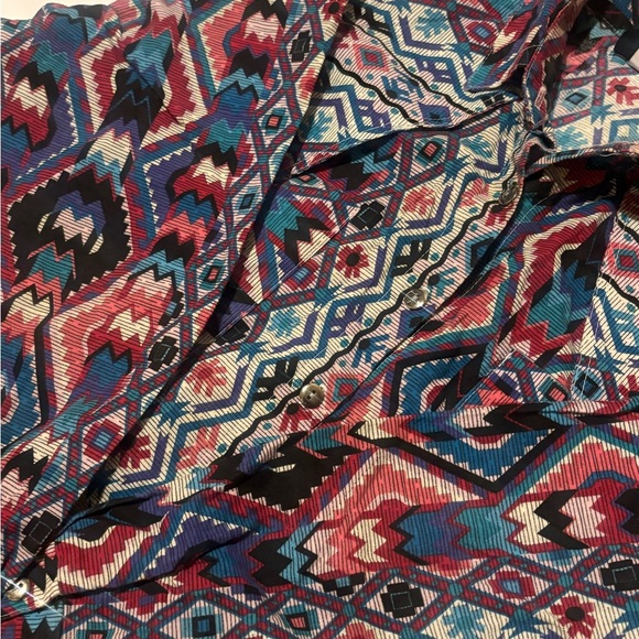 COPY - Rough rider by circle t cowgirl Aztec vintage western size 3/4 medium - Picture 13 of 16